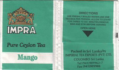 Impra Pure Ceylon Tea Mango