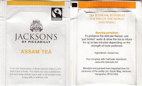 Jacksons 09 Assam Tea