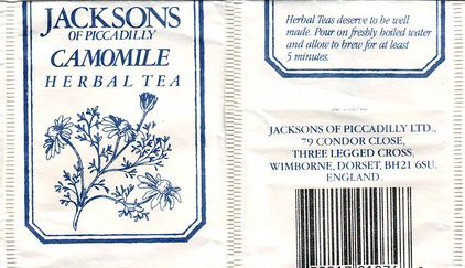 Jacksons of Picadilly Camomile Paper