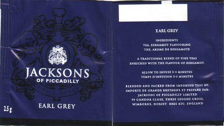 Jacksons of Picadilly Earl Grey Foil