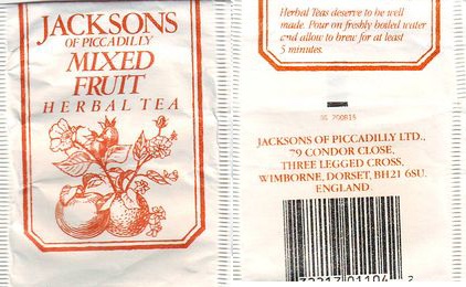 Jacksons of Picadilly Mixed Fruit Paper