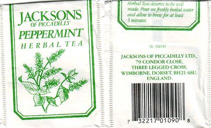 Jacksons of Picadilly Peppermint Paper