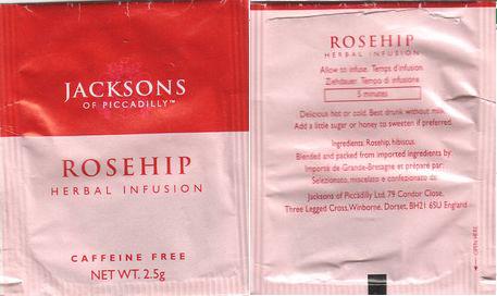 Jacksons of Picadilly Rosehip Herbal Infusion