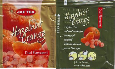 JAF Tea Dual Flavoured Hazelnut Orange 1