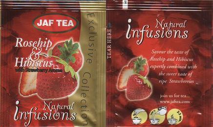 JAF Tea Rosehip & Hibiscus With Strawberry Aroma 1