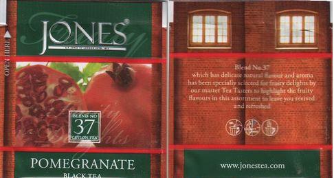 Jones 37 Poegranate Black Tea W