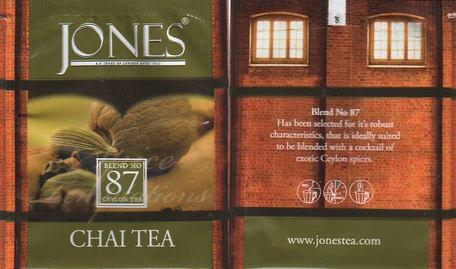 Jones 87 Chai Tea