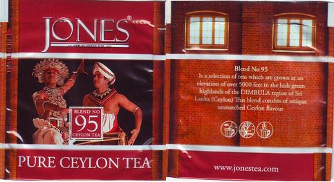 Jones 95 Pure Ceylon Tea W