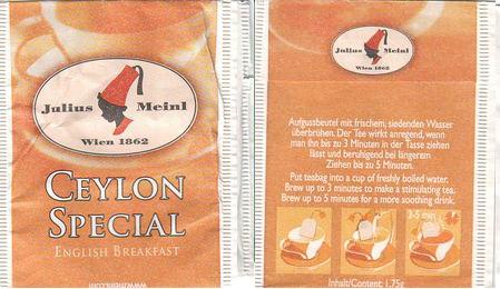 Julius Meinl 1 Ceylon Special