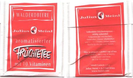 Julius Meinl 2 Früchtetee Walderbeere