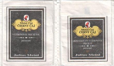 Julius Meinl 4 Cierny Čaj s Citronovou Príchuťou