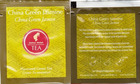 Julius Meinl Foil 02 China Green Tea Jasmine