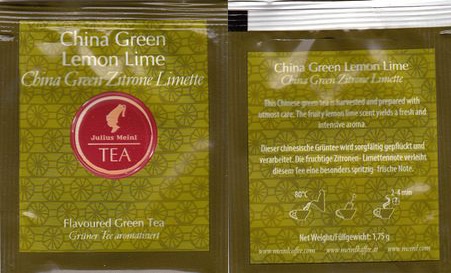 Julius Meinl Foil 02 China Green Tea Lemon Lime