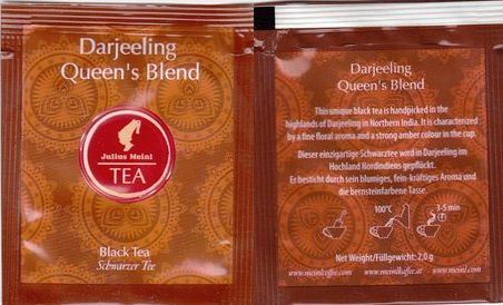 Julius Meinl Foil 02 Darjeeling Queens Blend