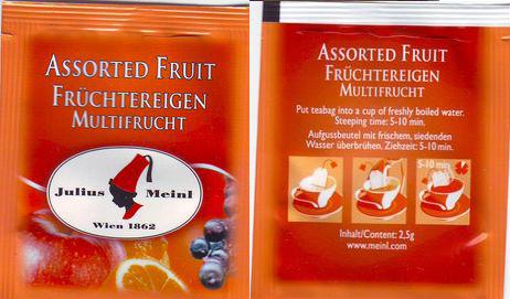 Julius Meinl Foil Assorted Fruit