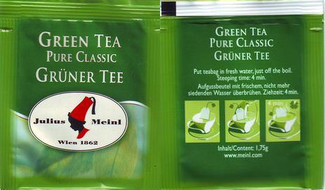 Julius Meinl Foil Green Tea Pure Classic