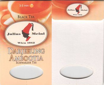 Julius Meinl Tea Butler Darjeeling Ambootia