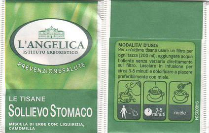 L Angelica 94003234 Le Tisane Sollievo Stomaco