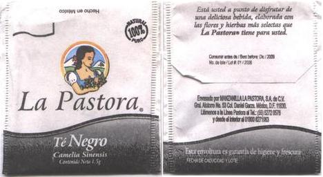 La Pastora Té Negro