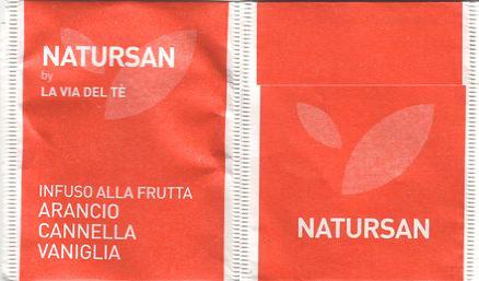 La Via Del Té Natursan 1 Infuso Alla Frutta Arancio Cannella Vaniglia