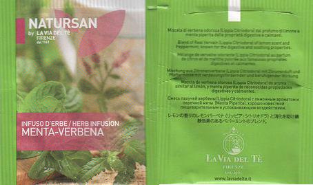 La Via Del Té Natursan 2 Infuso D Erbe Menta Verbena