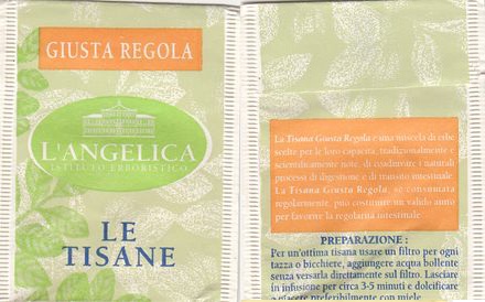 Langelica Le Tisane Giusta Regola