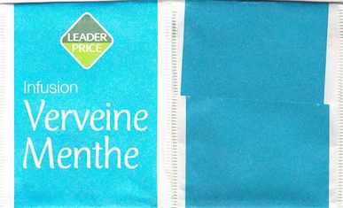 Leader Price 05 Infusion Verveine Menthe Paper