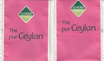 Leader Price 05 Thé Pur Ceylan Paper