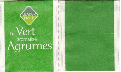 Leader Price 05 Thé Vert Aromatise ’Agrumes Paper