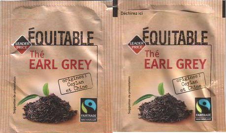 Leader Price Equitable Thé Earl Grey