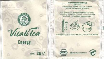 Lebensbaum Vitalitea XYJ20 Energy