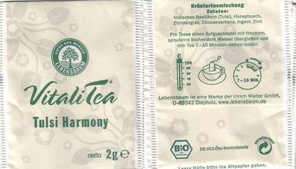 Lebensbaum Vitalitea XYJ23 Tulsi Harmony