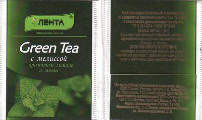 Ljenta Green Tea s Mjelissoj