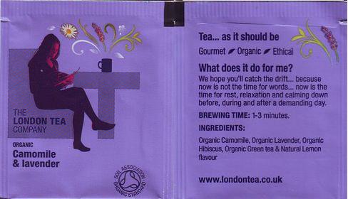 London Tea Company Camonile & Lavender