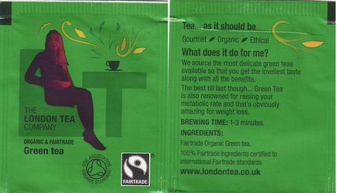 London Tea Company Green Tea Fairtrade