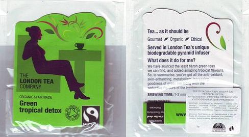 London Tea Company Green Tropical Detox Foil