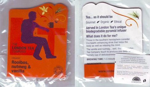 London Tea Company Rooibos Nutmeg & Vanilla Foil