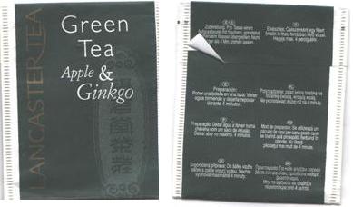 Lancaster Tea Green Tea Apple Ginkgo