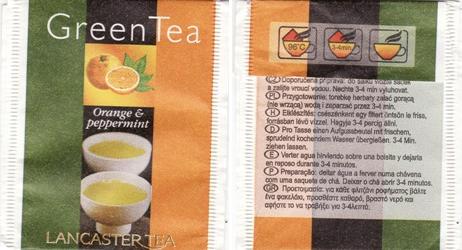 Lancaster Tea Green Tea Orange Peppermint 2