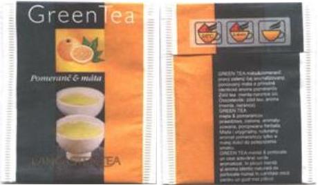 Lancaster Tea Green Tea Pomeranč Máta 3