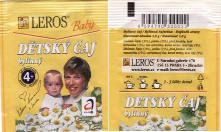 Leros Baby Dětský Čaj Klasa