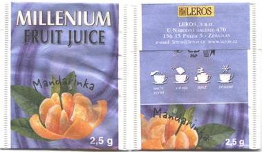 Leros Millenium Fruit Juice Mandarinka