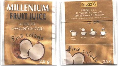 Leros Millenium Fruit Juice Pina Colada Brown