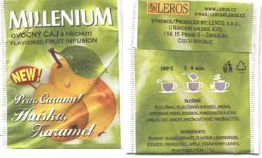 Leros Millenium Ovocný Čaj s Pear Caramel