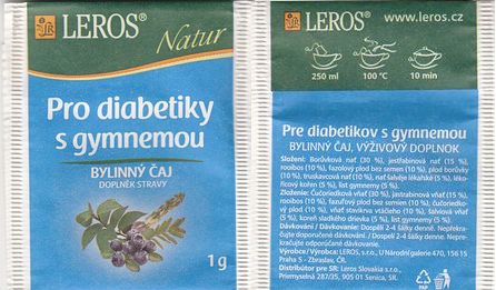 Leros Natur Pro Diabetiky s Gymnemou Šálek 4