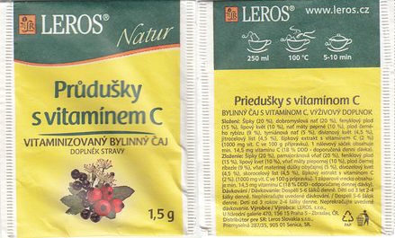 Leros Natur Průdušky s Vitaminem C 4