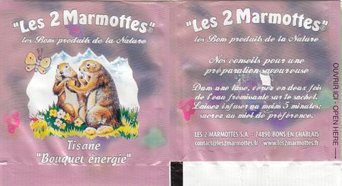 Les 2 Marmottes 02 Tisane Bouquet Energie