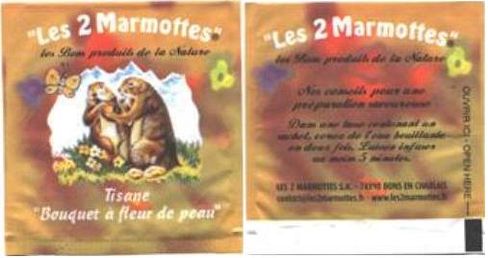 Les 2 Marmottes 02 Tisane Bouquet Fleur De Peau