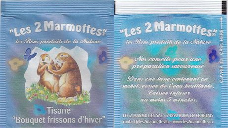 Les 2 Marmottes 03 Tisane Bouquet Frissons D Hiver