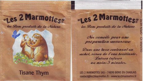 Les 2 Marmottes 03 Tisane Thym